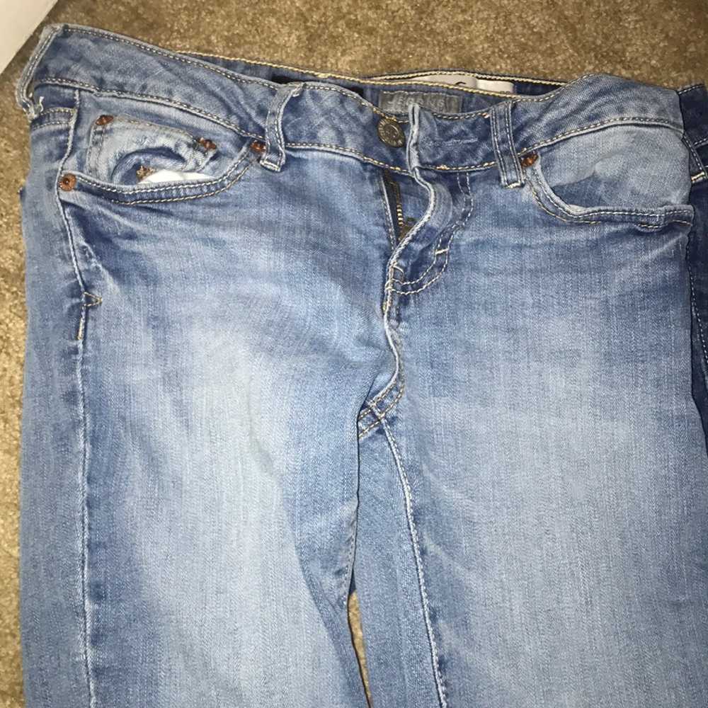 Light blue jeans